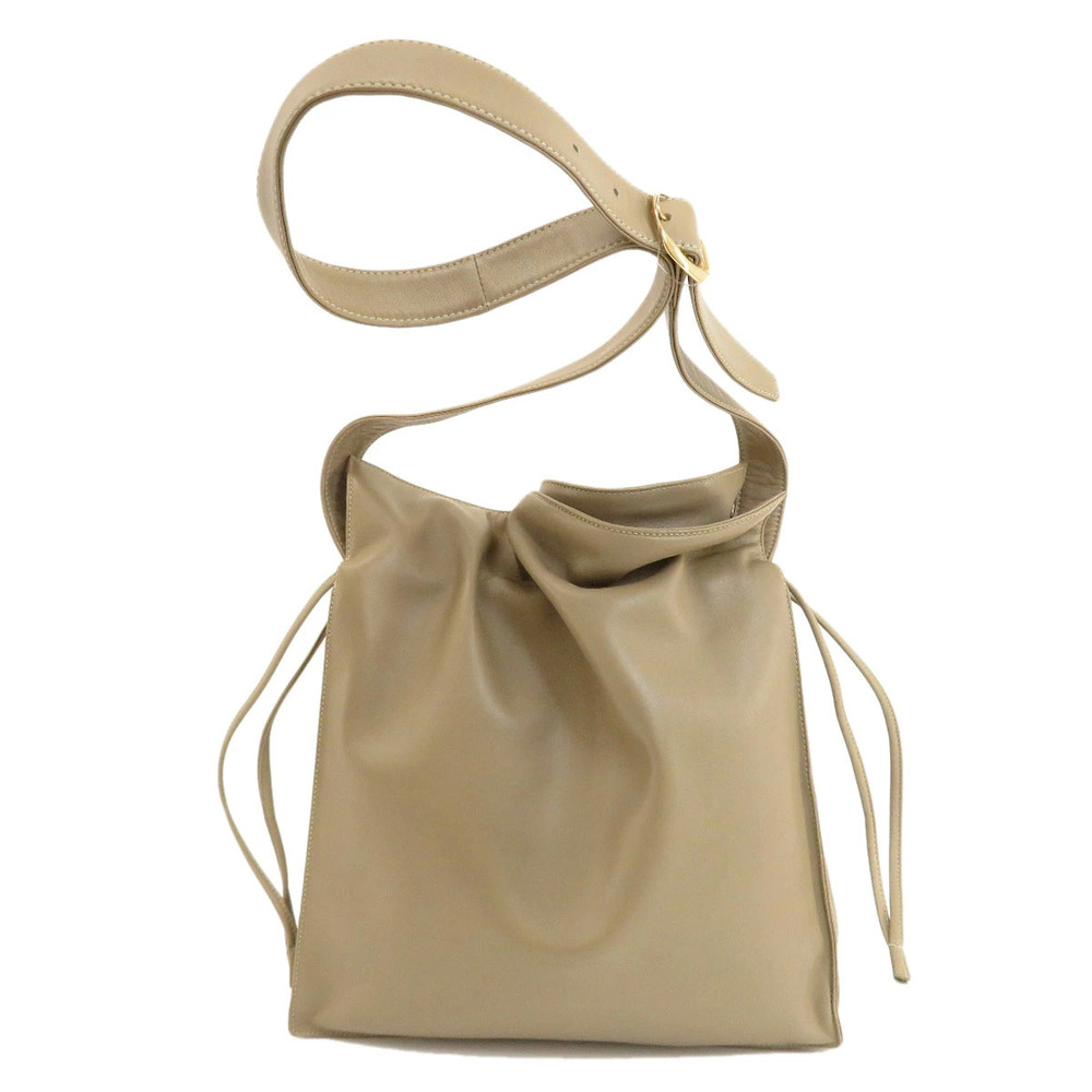 Loewe Flamenco Shoulder Bag Lambskin Leather Black